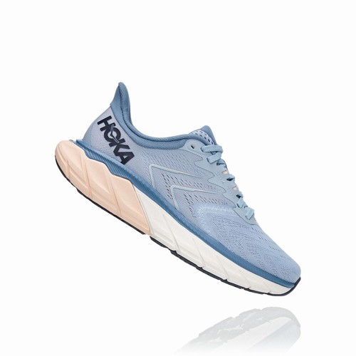 Hoka One One ARAHI 5 Vegan Shoes For Women India Grey/Blue IN-2437